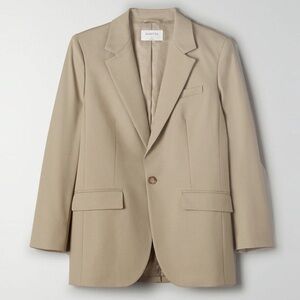 Aritzia Babaton Agency blazer, XXS, taupe beige